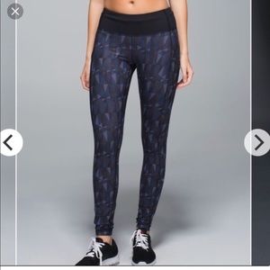 Lululemon geometric speed tights